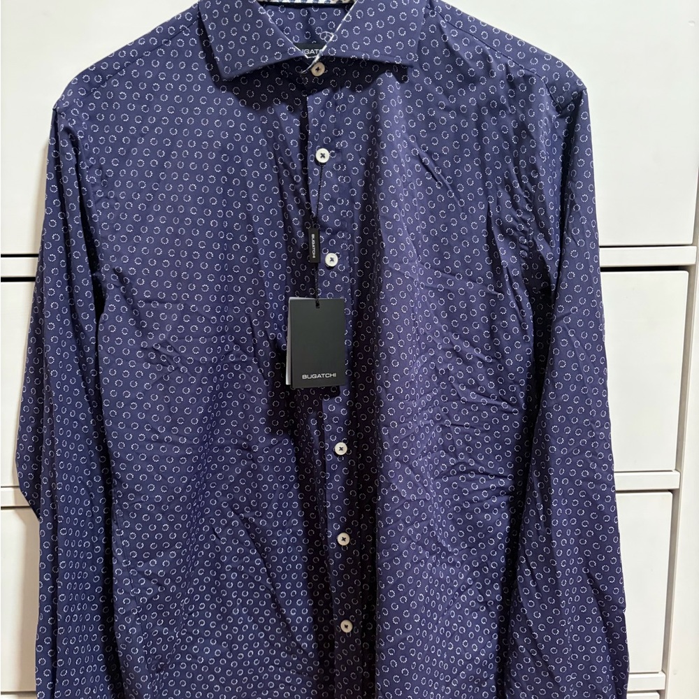 Bugatchi Men's Patterned Shirt NWT - image 3
